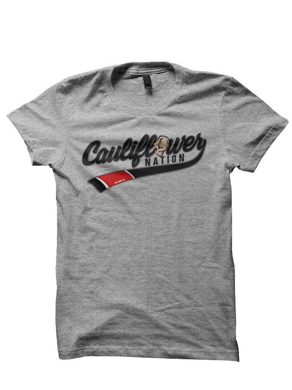 Cauliflower Nation BJJ Ranked Tees