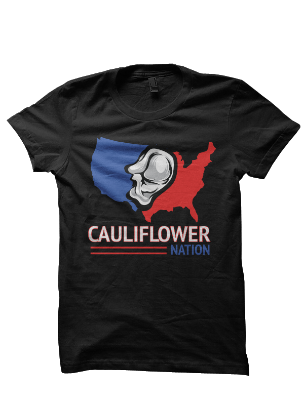 Cauliflower Nation Wrestling Tee