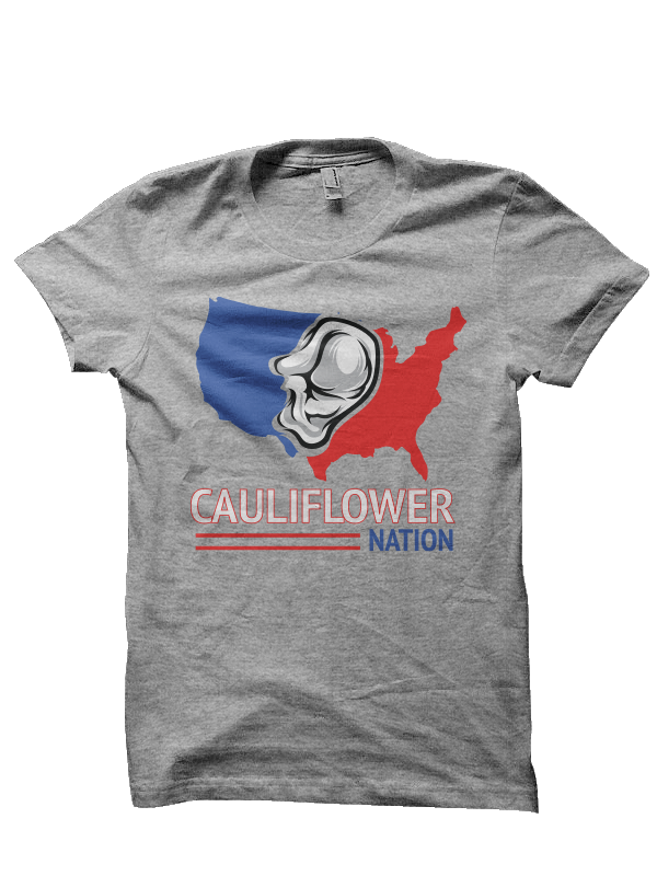 Cauliflower Nation Wrestling Tee