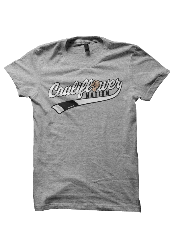 Cauliflower Nation BJJ Ranked Tees